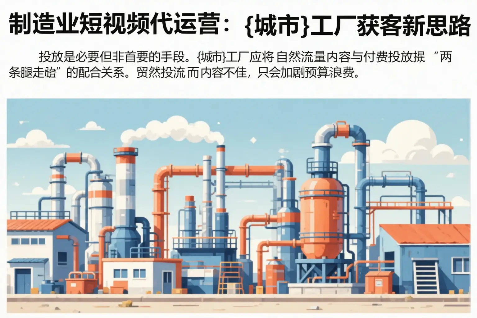 制造业短视频代运营:兴文工厂获客新思路